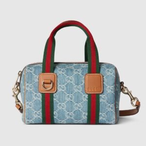 GUCCI GG Mini Denim Handbag