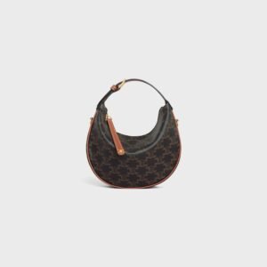 CELINE TEEN LULU Logo Printed Handbag