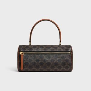 CELINE CYLINDER Logo Printed Handbag